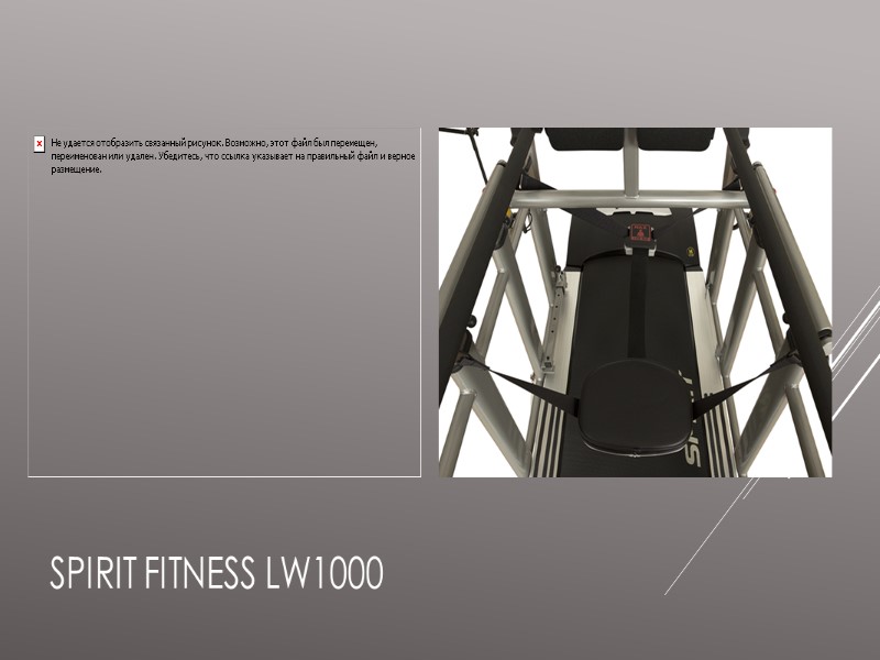 Spirit Fitness LW1000